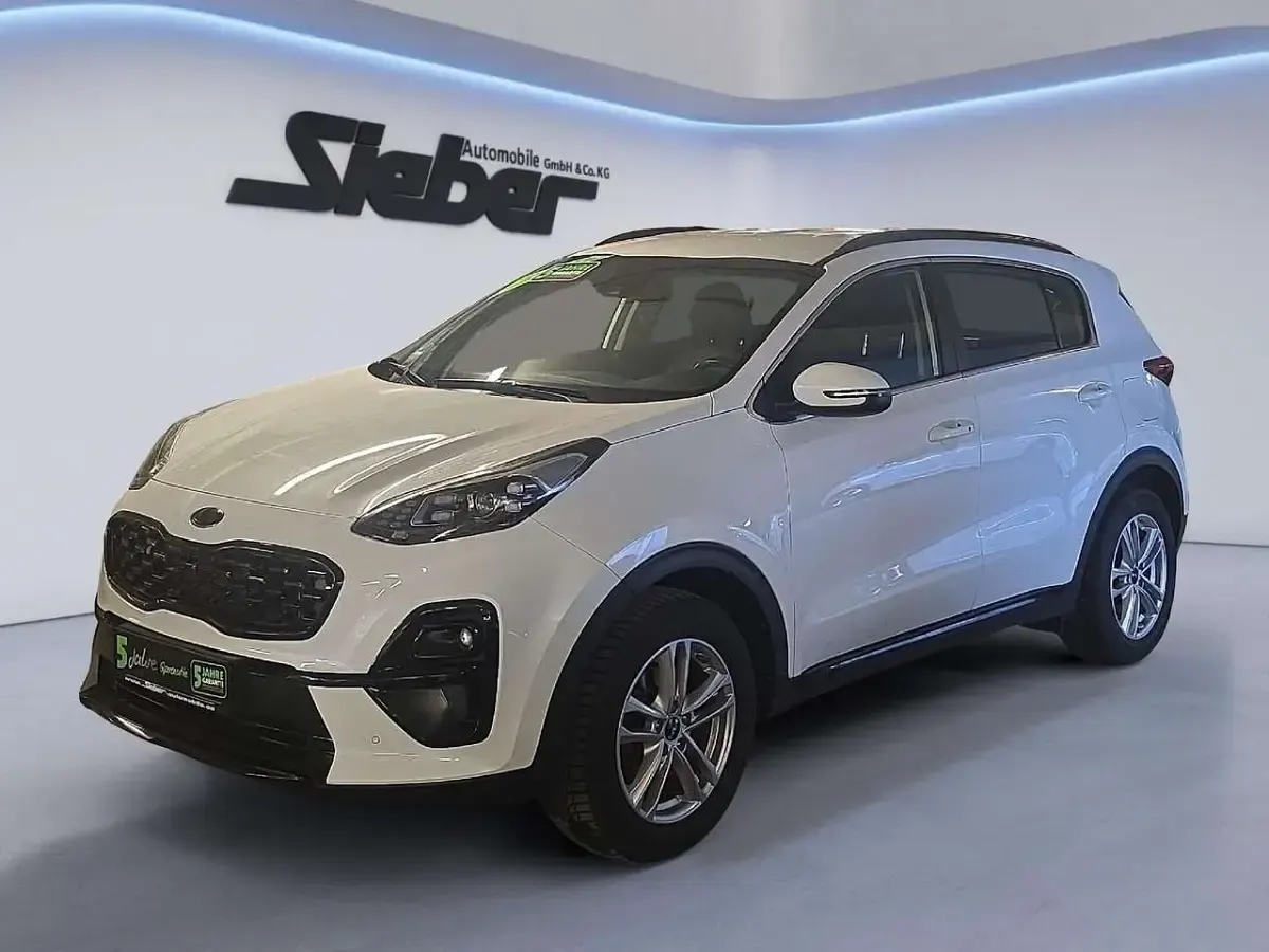 Gebraucht Kia Sportage 177 PS (130 kW) 2021 Deluxeweiss SUV