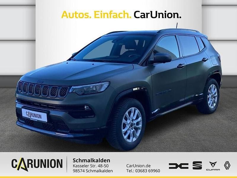 Gebraucht Jeep Compass Limited 131 PS (96 kW) 2021 Matte green SUV