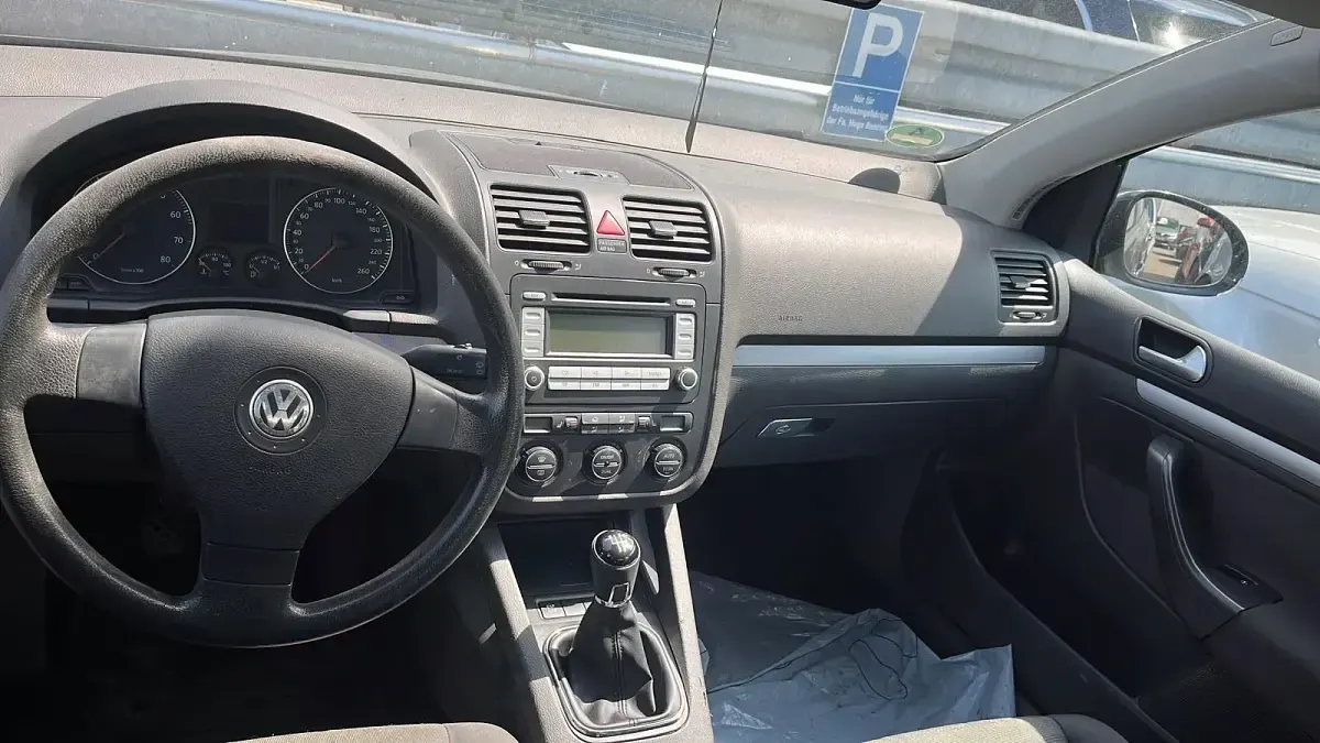 Gebraucht VW Golf V 105 PS (77 kW) 2007 Schwarz Limousine