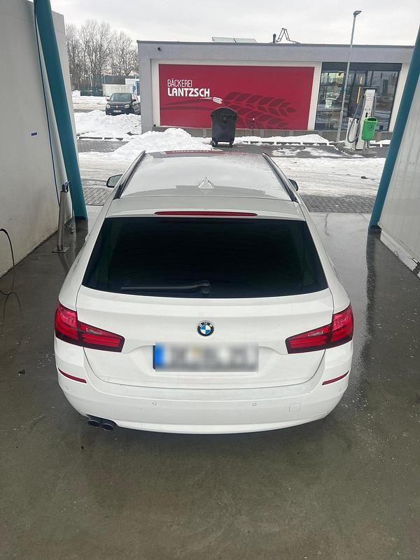 Gebraucht BMW 520 184 PS (135 kW) 2014 Weiß Kombi