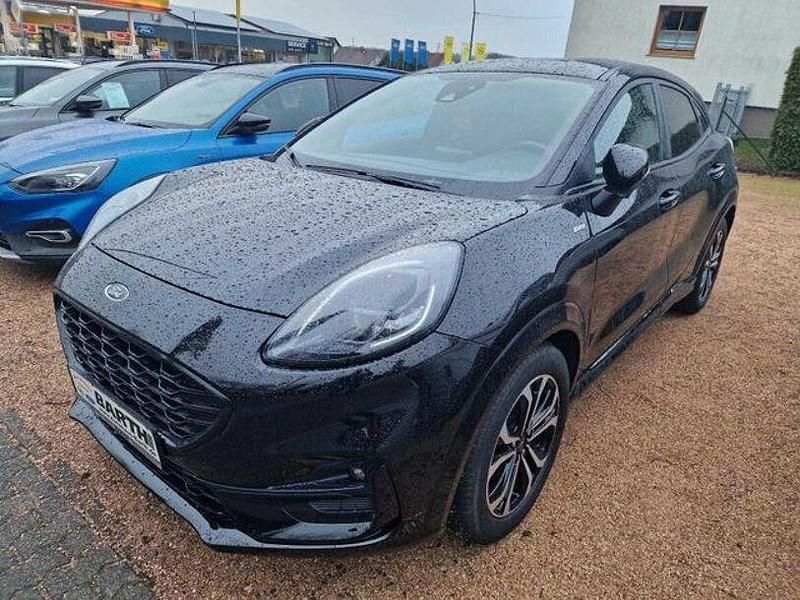 Gebraucht Ford Puma ST-Line 125 PS (91 kW) 2021 Obsidianschwarz metallic (metallic) SUV