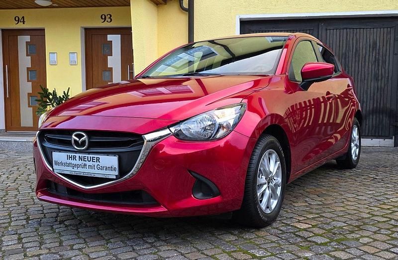 Rot Gebraucht 2019 Mazda 2 Exclusive-Line Kleinwagen | 11.950 € (Guter Preis) - Bild 1/4