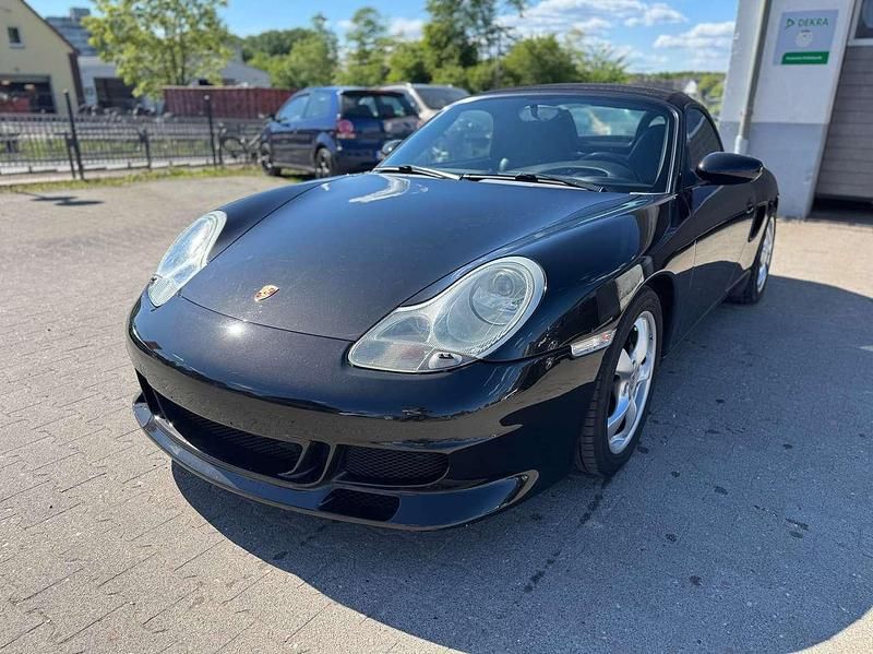 Gebraucht Porsche Boxster 220 PS (161 kW) 2001 Schwarz Cabrio
