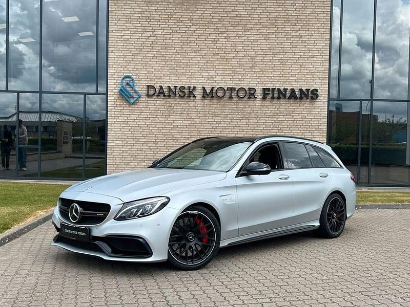 Silber Gebraucht 2017 Mercedes C63S AMG Limousine | 41.293 € (Guter Preis) - Bild 1/4