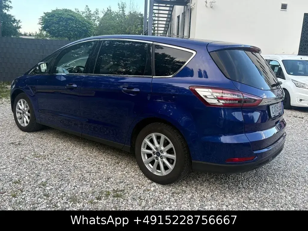 Gebraucht Ford S-MAX Titanium 160 PS (117 kW) 2016 Blau Van / Kleinbus