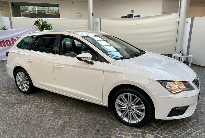 Gebraucht Seat Leon XCELLENCE 150 PS (110 kW) 2018 Weiß Kombi