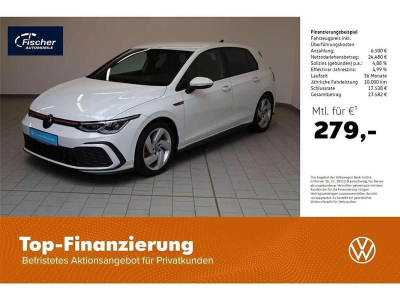 Weiss Gebraucht 2023 VW Golf VIII GTI Limousine | 30.980 € (Fairer Preis) - Bild 1/4