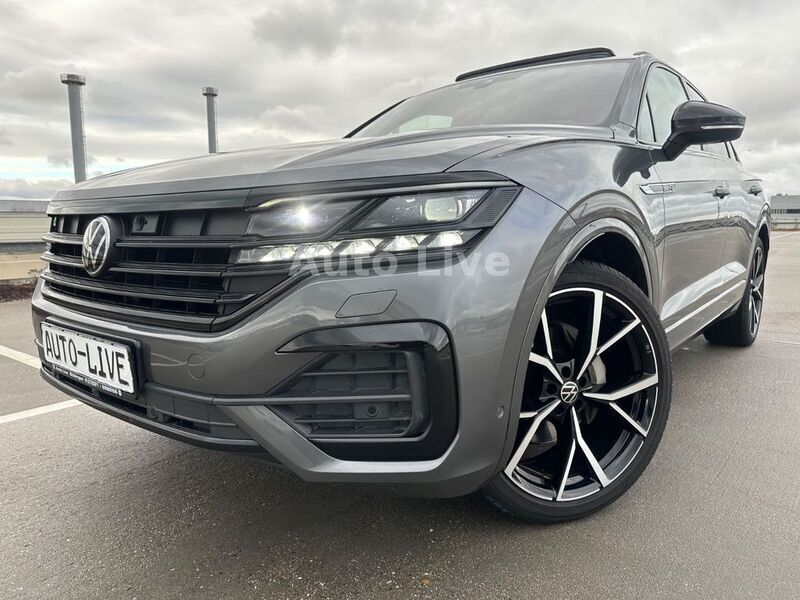 Siliziumgrau metallic Gebraucht 2022 VW Touareg R-line SUV | 46.990 € (Fairer Preis) - Bild 1/4