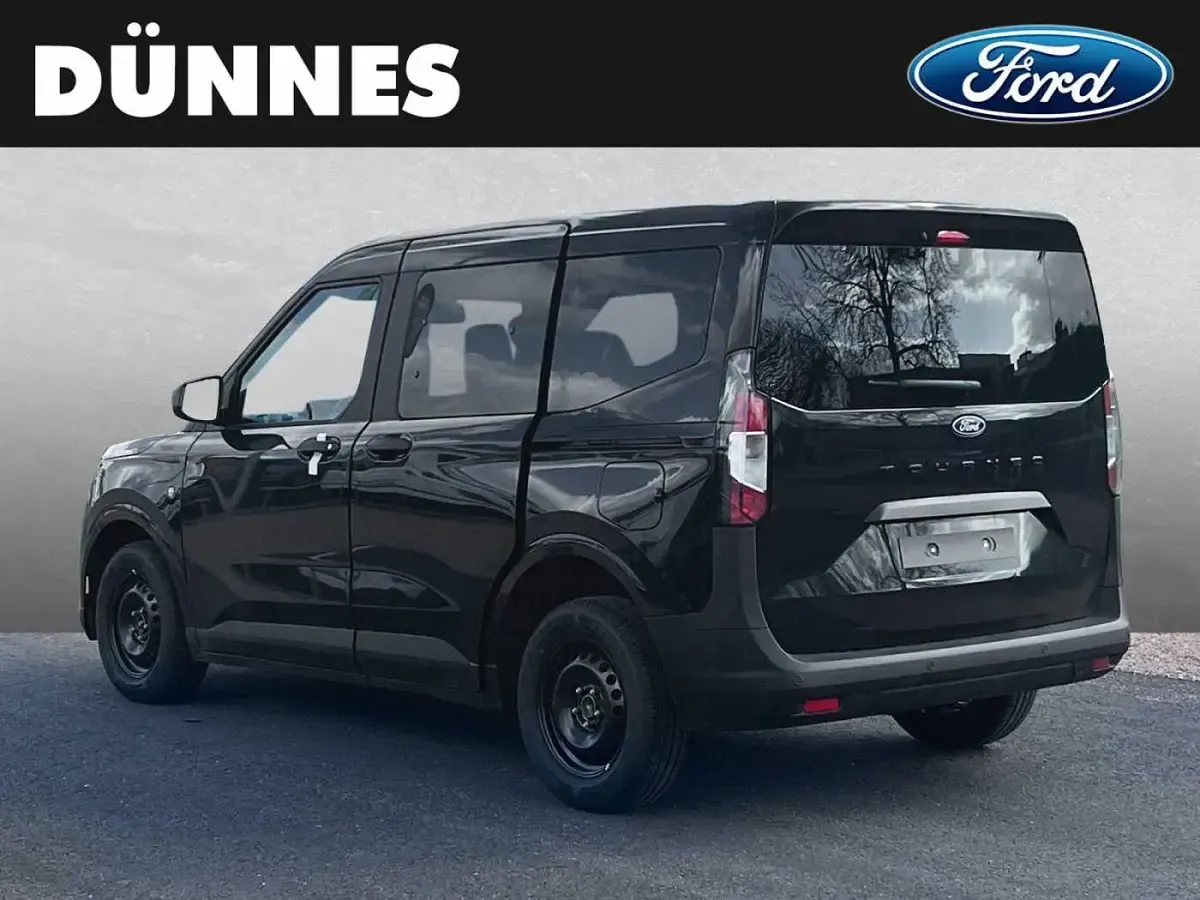 Neu Ford Tourneo Courier Trend 125 PS (91 kW) 2025 Schwarz Van / Kleinbus