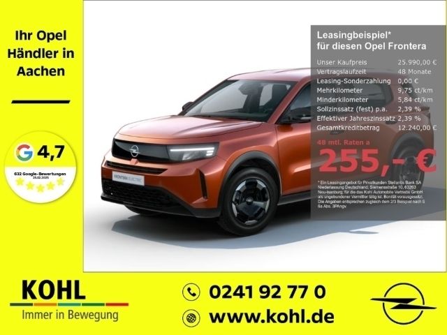 Neu Opel Frontera Edition 83 kW (113 PS) 2025 Orange SUV