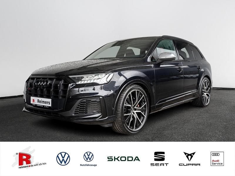 Schwarz Gebraucht 2020 Audi SQ7 S-Line SUV | 68.053 € (Guter Preis) - Bild 1/4