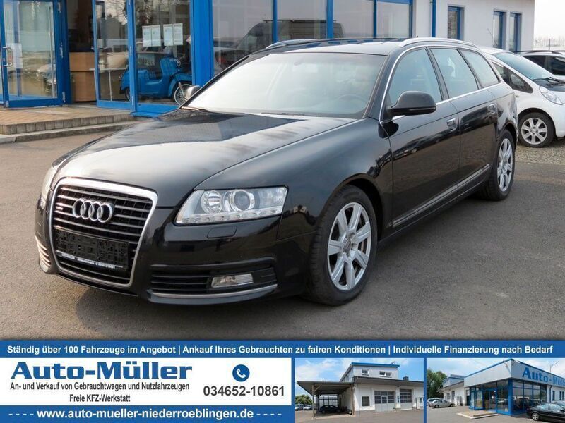 Schwarz Gebraucht 2011 Audi A6 Ambiente Kombi | 5.490 € (Superpreis) - Bild 1/4