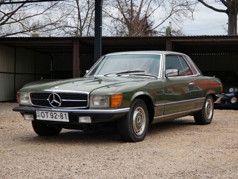 Grün Gebraucht 1976 Mercedes SLC450 | 21.499 € - Bild 1/4