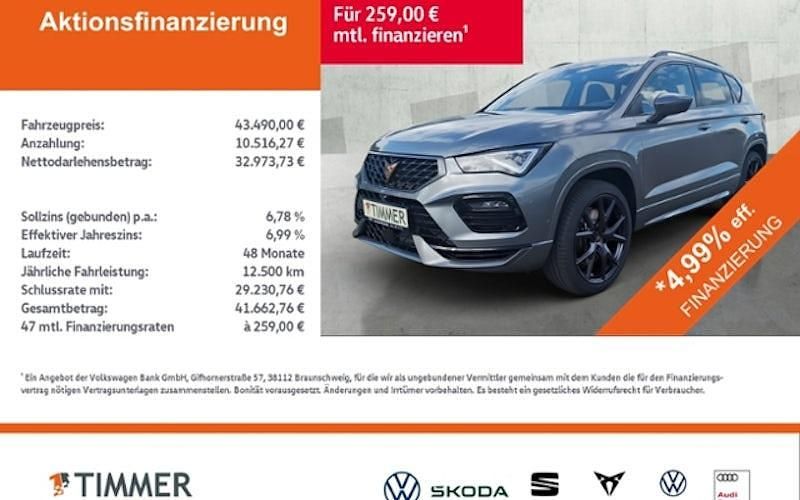 Gebraucht Cupra Ateca VZ 300 PS (220 kW) 2025 Grau SUV