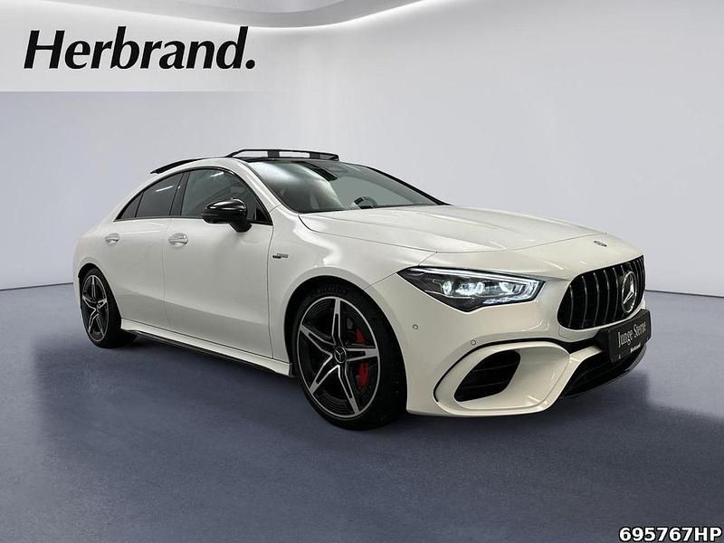 Gebraucht Mercedes CLA45 AMG AMG 421 PS (309 kW) 2025 Unilack polarweiß Coupé