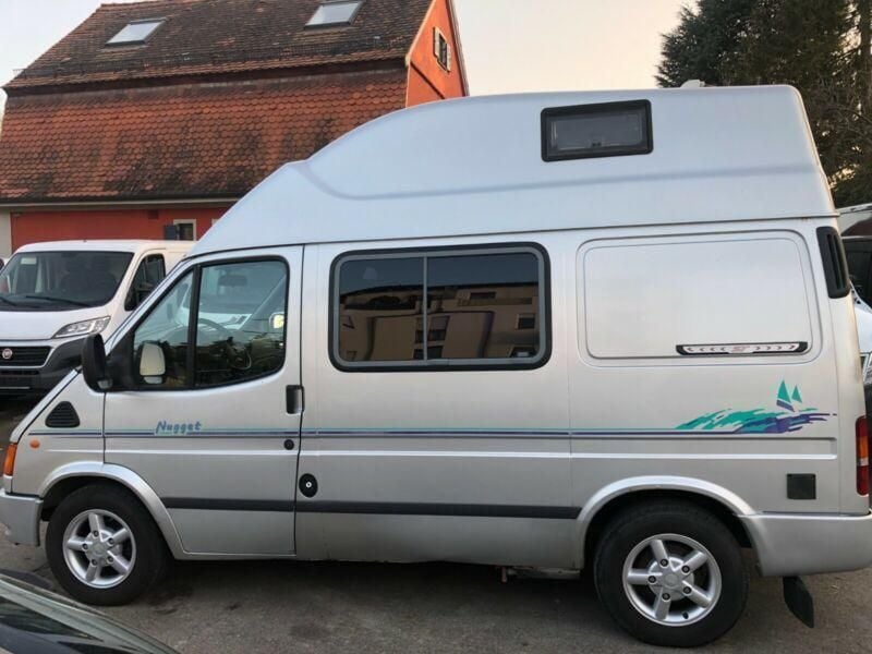 Silber Gebraucht 1999 Ford Transit Nugget Van / Kleinbus | 8.500 € (Fairer Preis) - Bild 1/4
