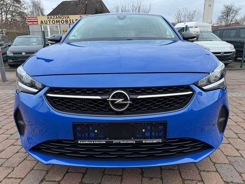Gebraucht Opel Corsa Edition 101 PS (74 kW) 2020 Perl blau/voltaik blau Kleinwagen