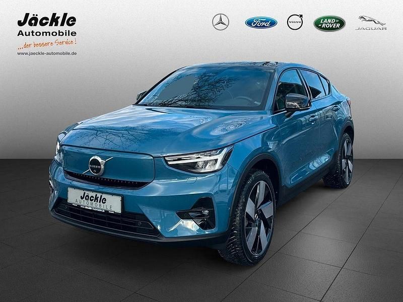 Fjord blue / metallic Gebraucht 2022 Volvo C40 Ultimate SUV | 33.950 € (Fairer Preis) - Bild 1/4