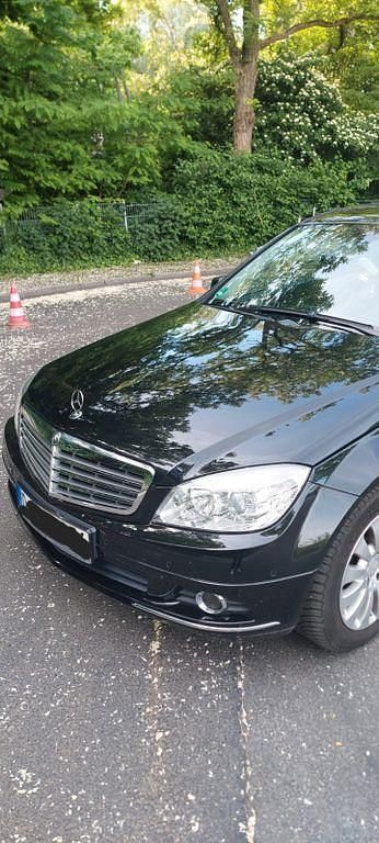 Schwarz Gebraucht 2008 Mercedes C180 Elegance Limousine | 5.150 € (Guter Preis) - Bild 1/4