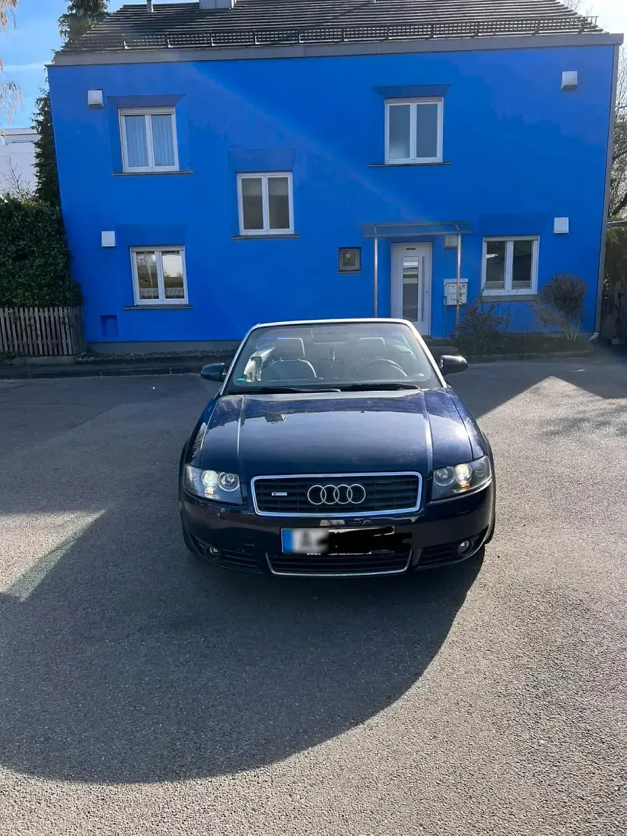 Gebraucht Audi A4 Cabriolet 163 PS (119 kW) 2004 Blau Cabrio
