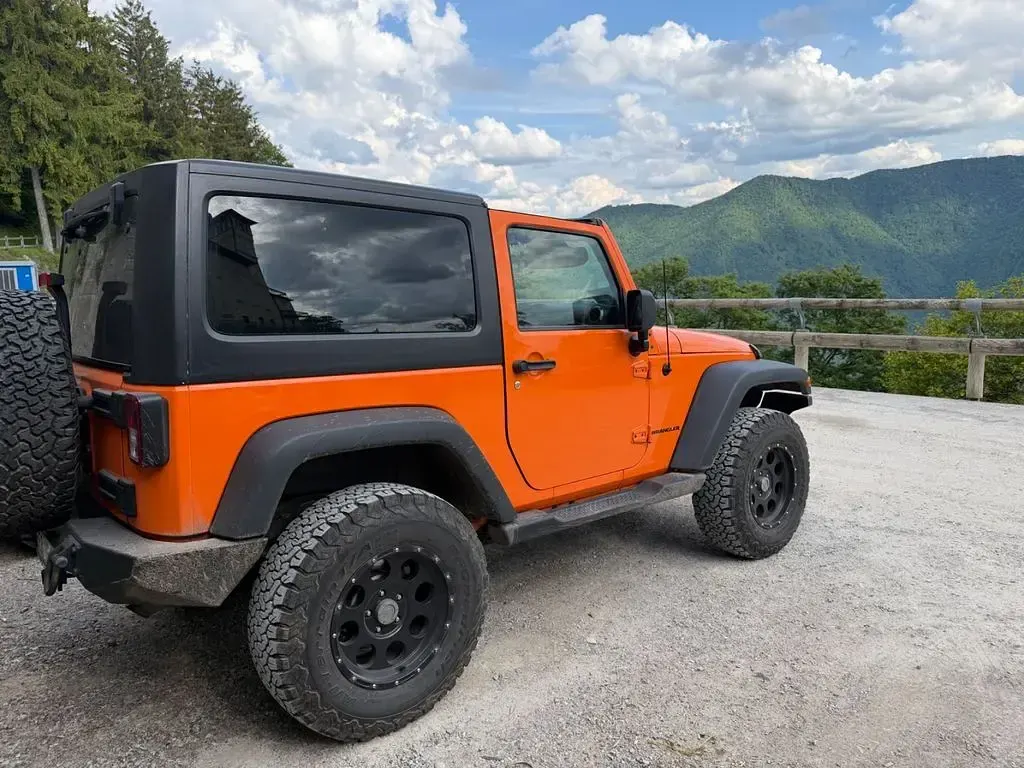 Gebraucht Jeep Wrangler Sahara 284 PS (208 kW) 2013 Orange SUV