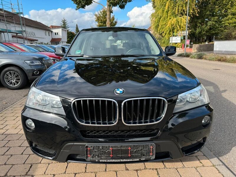Gebraucht BMW X3 184 PS (135 kW) 2011 Schwarz (metallic) SUV