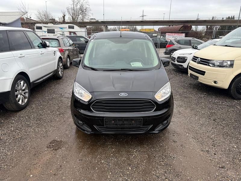 Gebraucht Ford Tourneo Courier Trend 101 PS (74 kW) 2014 Schwarz Van / Kleinbus