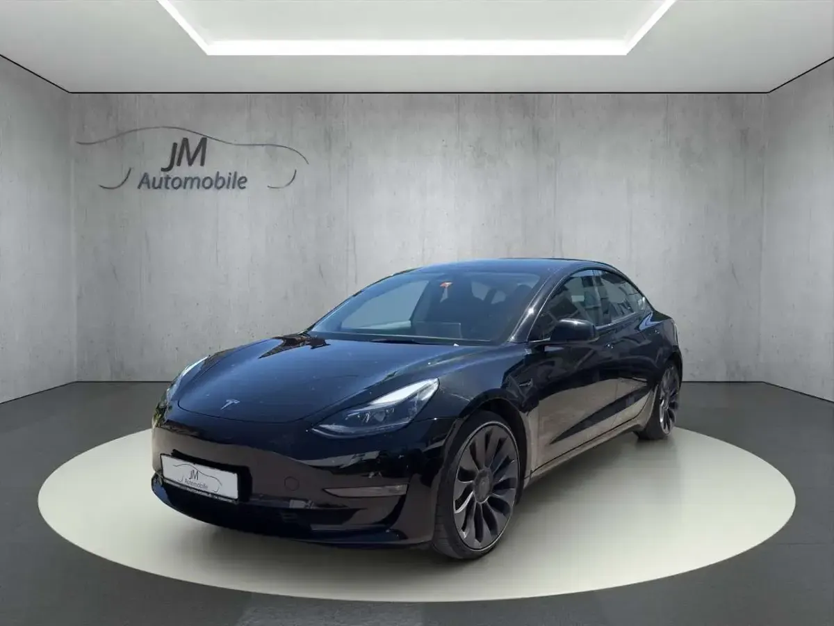 Gebraucht Tesla Model 3 Performance 377 kW (513 PS) 2022 Schwarz Limousine