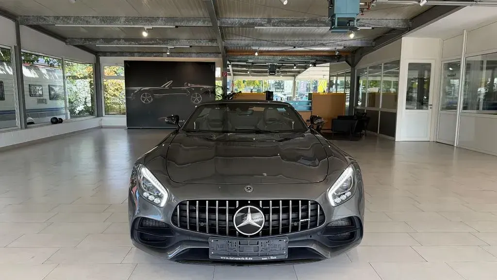 Gebraucht Mercedes AMG GT AMG 476 PS (350 kW) 2018 Selenitgrau Cabrio