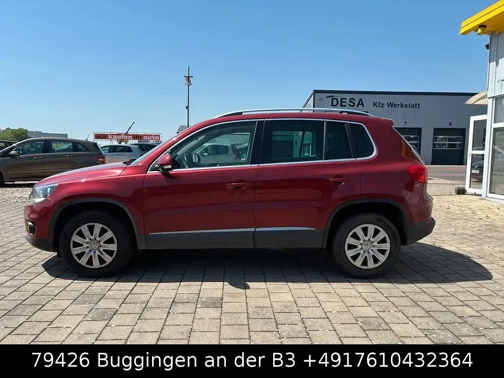Gebraucht VW Tiguan Sportline 110 PS (80 kW) 2013 Rot SUV
