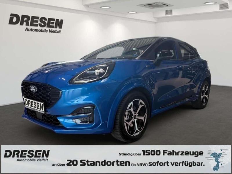 Blau Gebraucht 2025 Ford Puma Gen-E ST-Line X SUV | 28.650 € - Bild 1/4