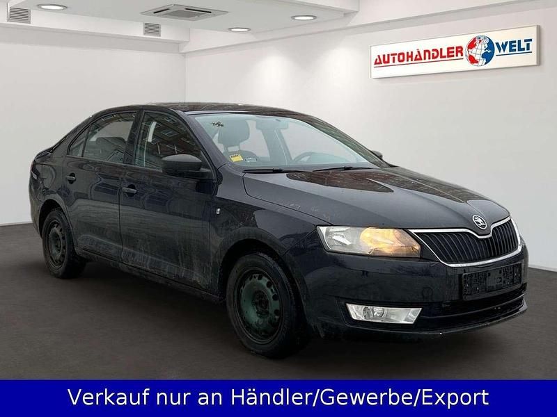 Gebraucht Skoda Rapid 86 PS (63 kW) 2013 Schwarz Kleinwagen