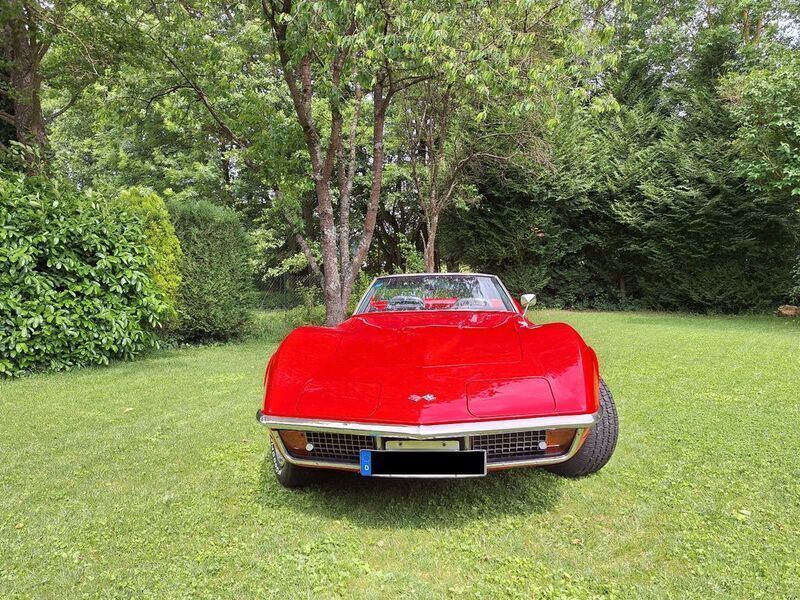 Rot Gebraucht 1972 Corvette Stingray Cabrio | 49.500 € - Bild 1/4