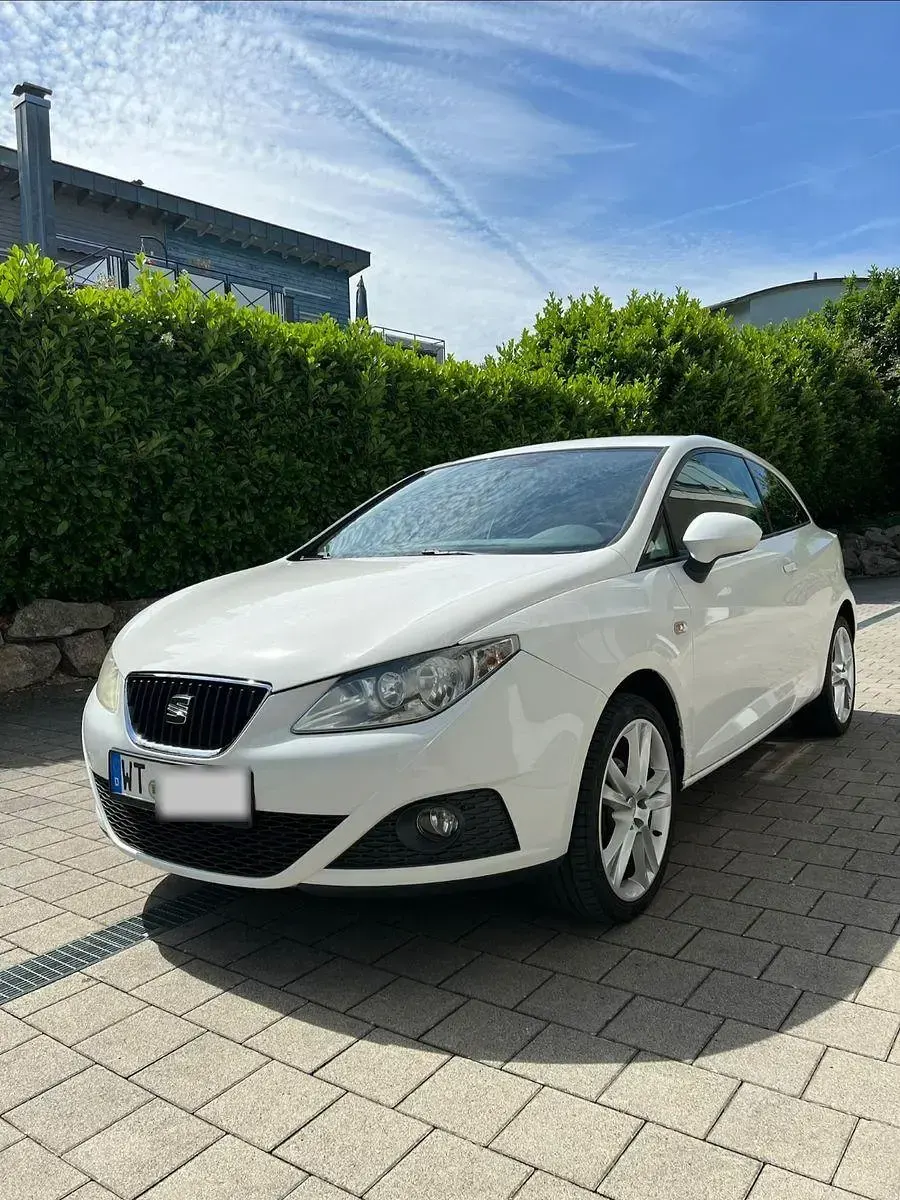 Gebraucht Seat Ibiza SC Sport 86 PS (63 kW) 2009 Weiß Kleinwagen