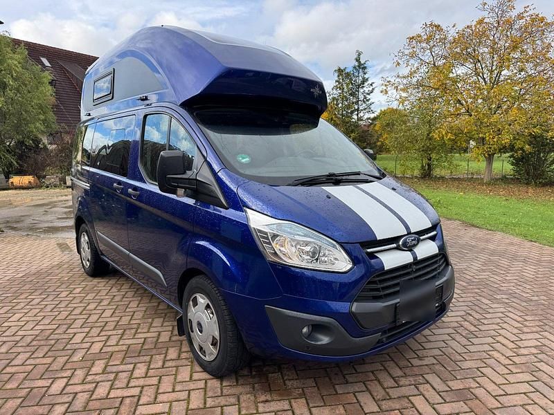 Blau Gebraucht 2015 Ford Transit Custom Nugget Limousine | 25.900 € (Guter Preis) - Bild 1/4