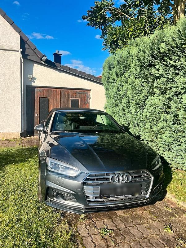Grau Gebraucht 2017 Audi A5 Cabriolet S-Line Cabrio | 27.999 € (Etwas zu teuer) - Bild 1/4