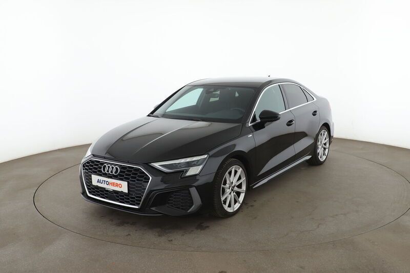 Schwarz Gebraucht 2022 Audi A3 S-Line Limousine | 26.320 € (Guter Preis) - Bild 1/4