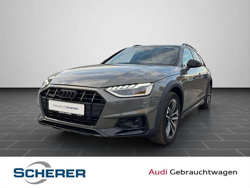 Chronosgrau metallic (metallic) Gebraucht 2024 Audi A4 Allroad Ambiente Kombi | 42.500 € (Fairer Preis) - Bild 1/4