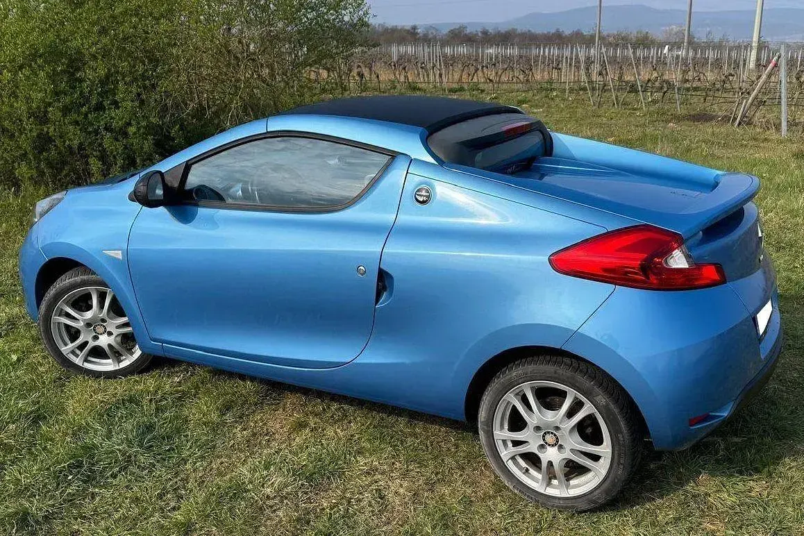 Gebraucht Renault Wind Dynamique 101 PS (74 kW) 2010 Blau Cabrio