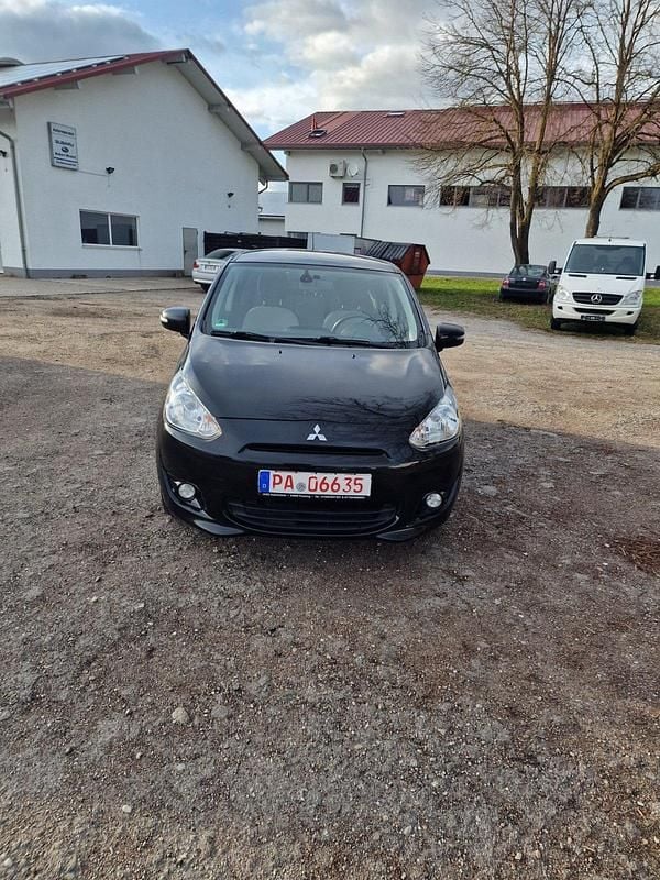 Second-hand Mitsubishi Space Star Top 80 CP (58 kW) 2014 Negru Monovolum