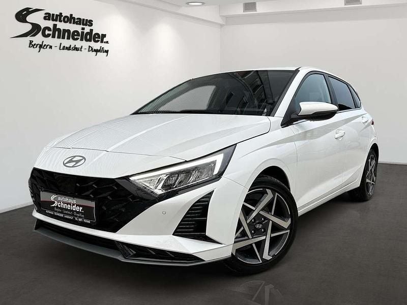 Atlas white Gebraucht 2024 Hyundai i20 Prime Limousine | 24.490 € (Fairer Preis) - Bild 1/4