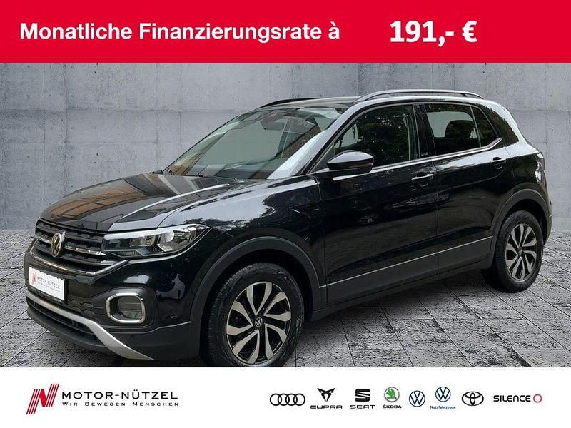 Schwarz Gebraucht 2021 VW T-Cross Life SUV | 17.930 € (Guter Preis) - Bild 1/4