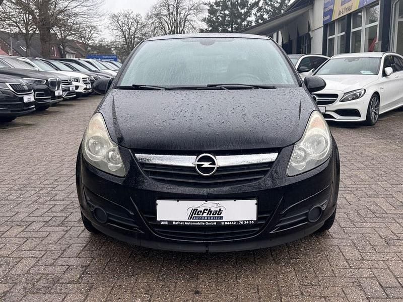 Gebraucht Opel Corsa Edition 87 PS (63 kW) 2010 Schwarz Kleinwagen