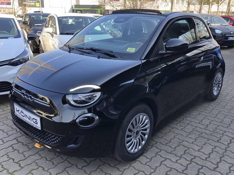 Schwarz Gebraucht 2025 Fiat 500C Red Cabrio | 27.689 € - Bild 1/4