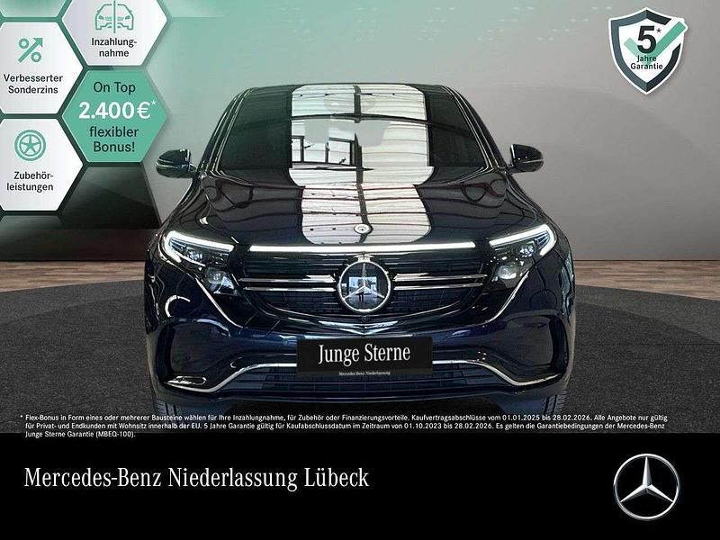 Blau Gebraucht 2022 Mercedes EQC400 Advanced SUV | 37.990 € (Etwas zu teuer) - Bild 1/3