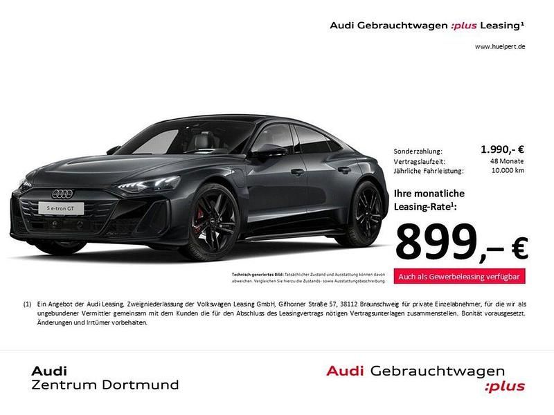 Daytonagrau perleffekt Gebraucht 2025 Audi e-tron GT quattro Ambiente Limousine | 102.395 € - Bild 1/4