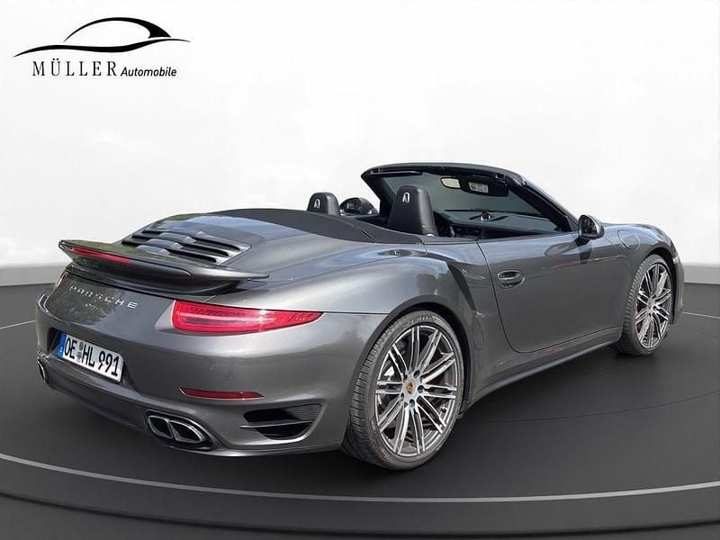 Gebraucht Porsche 911 Turbo Cabriolet 521 PS (383 kW) 2015 Grau Cabrio