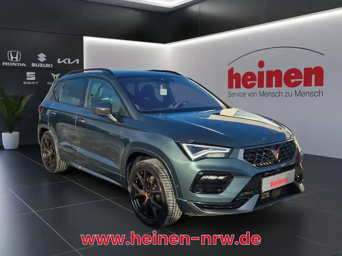 Używany Cupra Ateca VZ 300 KM (220 kW) 2023 Zielony SUV