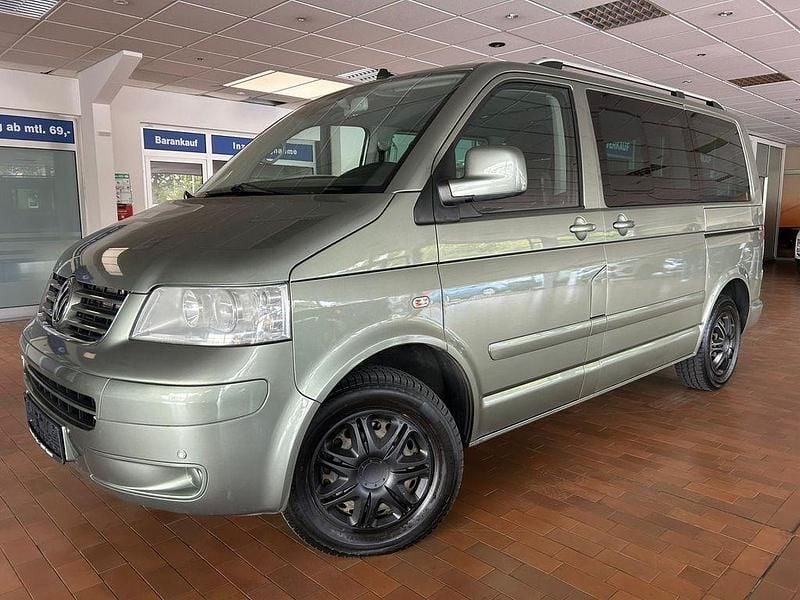 Grün Gebraucht 2008 VW T5 Comfortline Van | 9.490 € (Guter Preis) - Bild 1/4