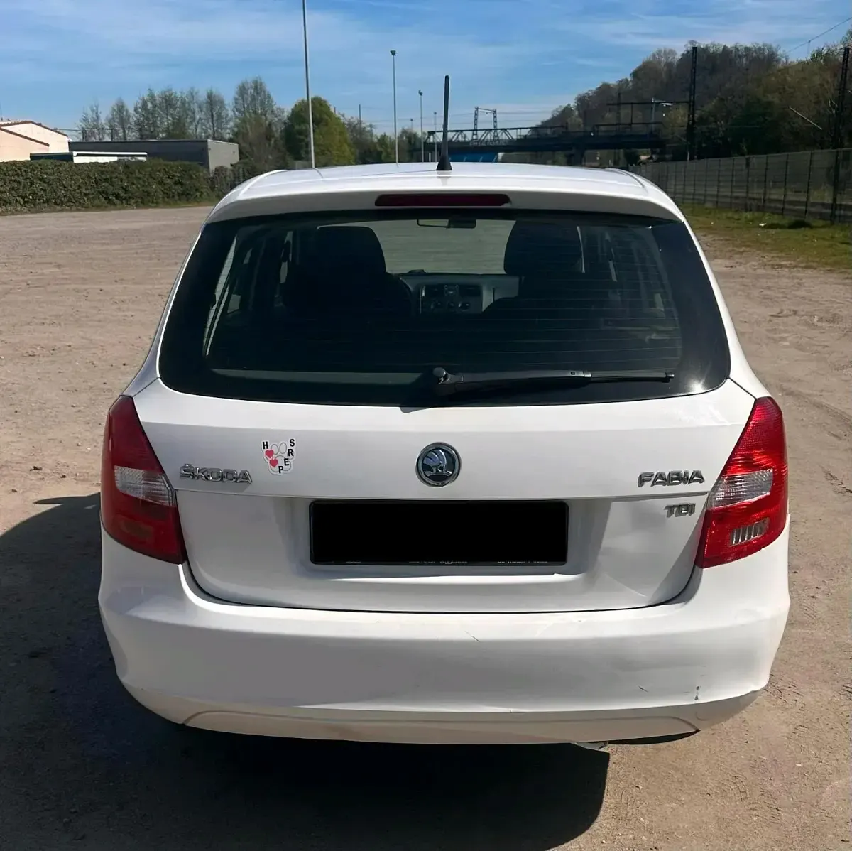 Brugt Skoda Fabia 75 HK (55 kW) 2013 Hvid Stationcar